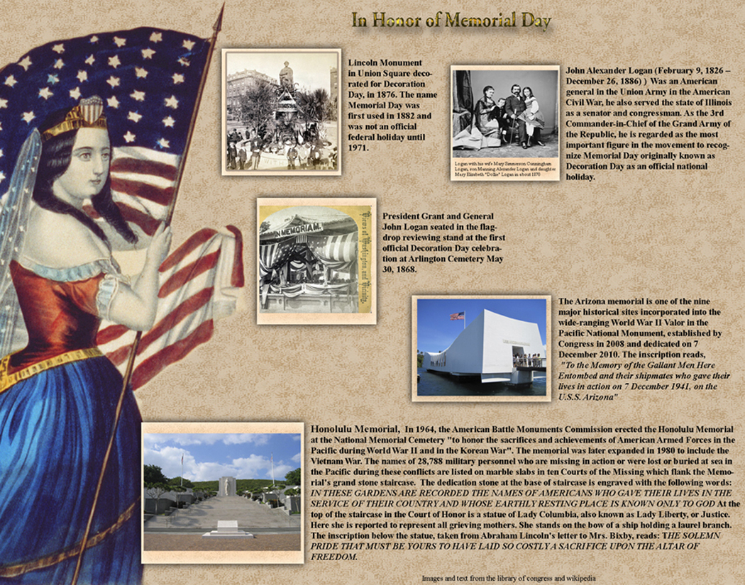 memorial day photos and text